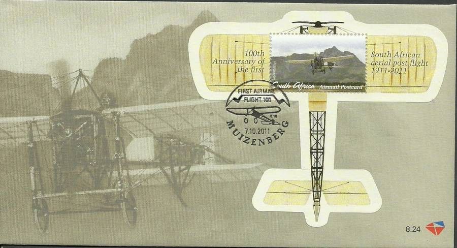 Znaczek Republika Południowej Afryki 2011 Mi bl 130 FDC