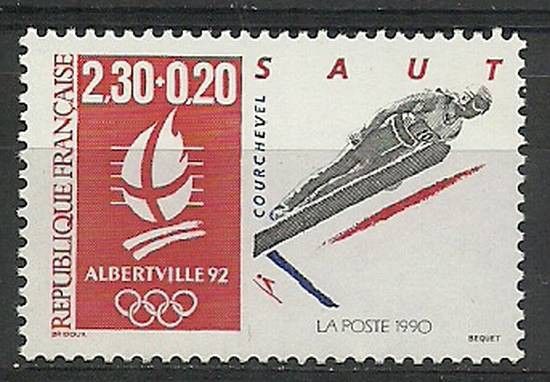 Znaczek Francja 1990 Mi 2813 Czyste **