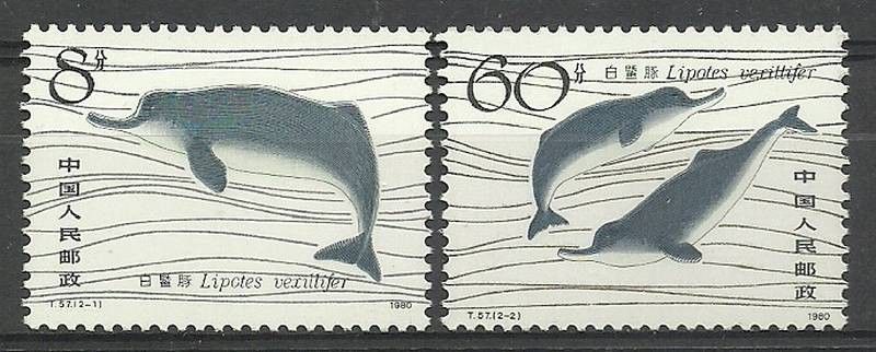 Znaczek Chiny 1980 Mi 1656-1657 Czyste **