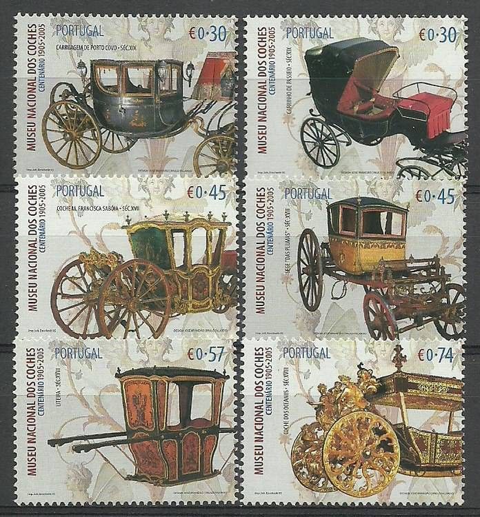 Znaczek Portugalia 2005 Mi 2915-2920 Czyste **