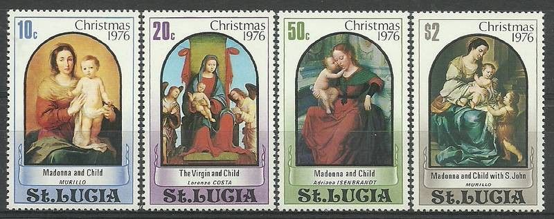 Znaczek Saint Lucia 1976 Mi 402-405 Czyste **