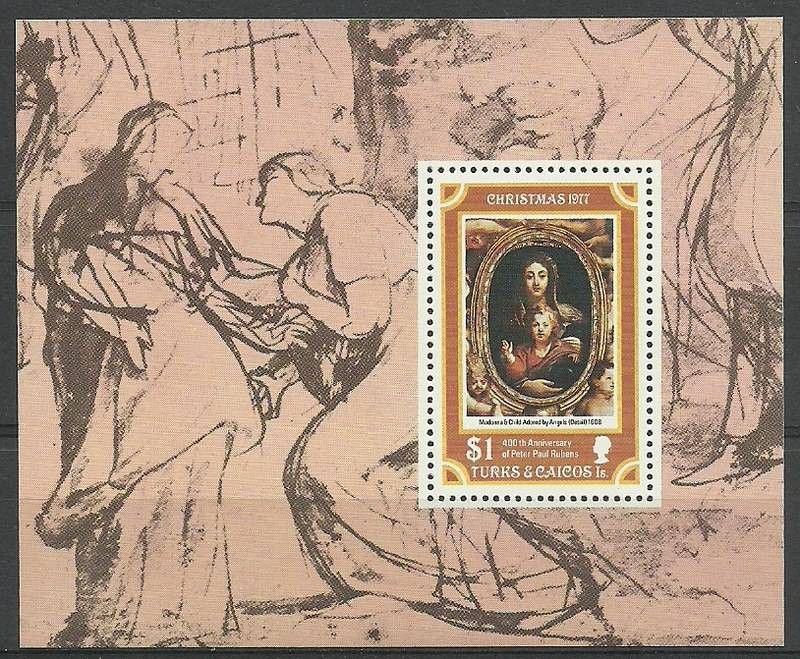 Znaczek Turks i Caicos 1977 Mi bl 8 Czyste **