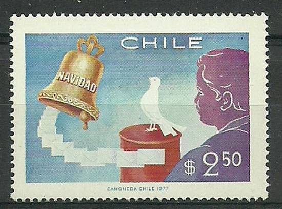 Znaczek Chile 1977 Mi 883 Czyste **