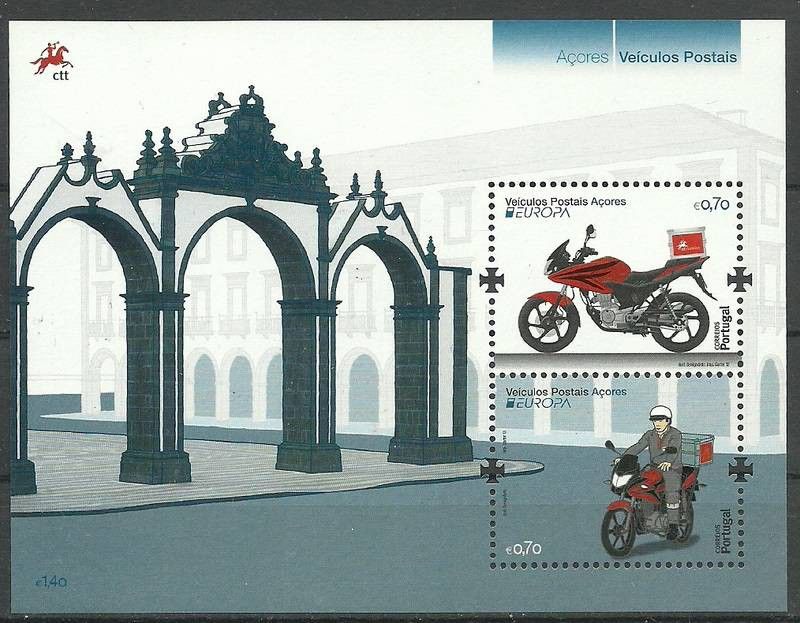 Znaczek Azory 2013 Mi bl 52 Czyste **