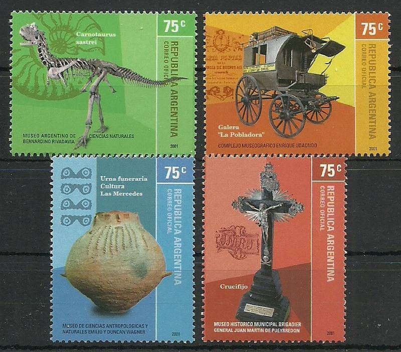 Znaczek Argentyna 2001 Mi 2691-2694 Czyste **