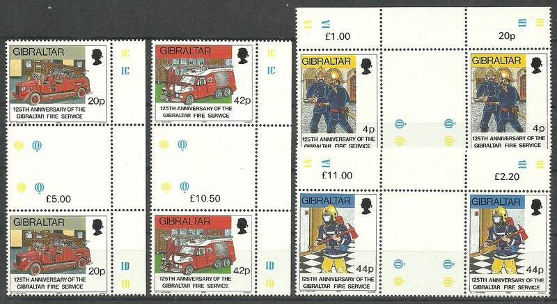 Znaczek Gibraltar 1990 Mi 594-597 Czyste **