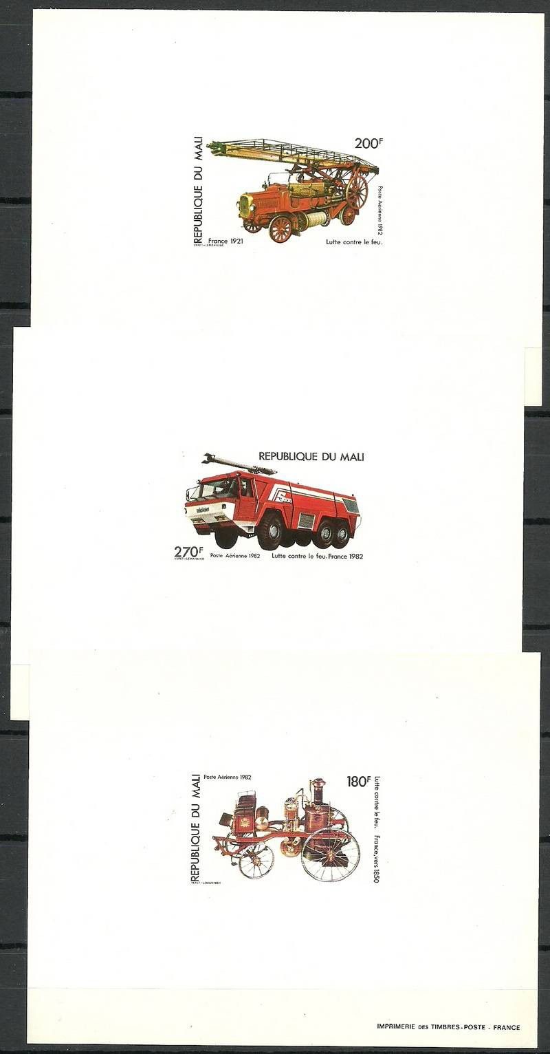 Znaczek Mali 1982 Mi lx 926-928B Czyste **