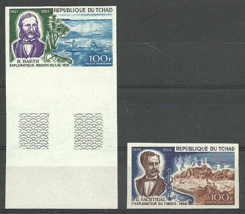 Znaczek Czad 1969 Mi 220-221B Czyste **