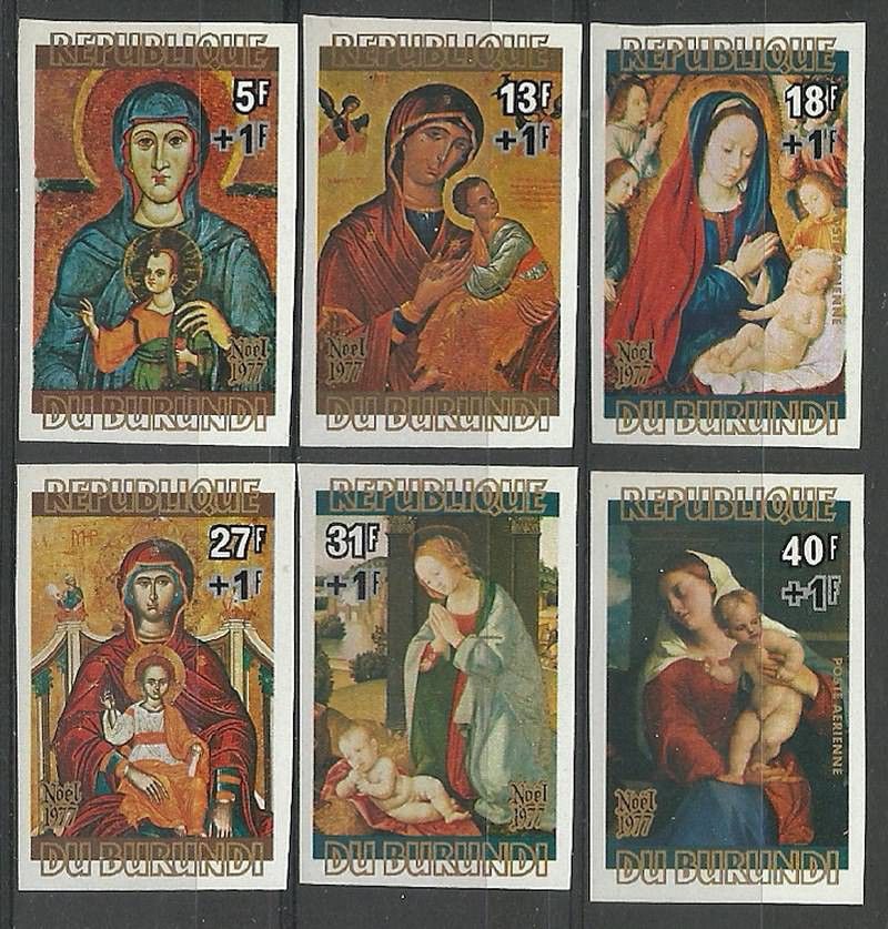 Znaczek Burundi 1977 Mi 1456-1461B Czyste **
