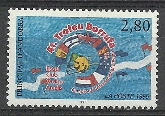 Znaczek Andora Francuska 1996