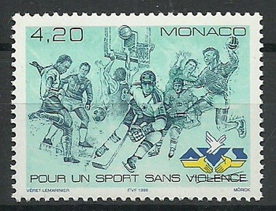 Znaczek Monako 1998
