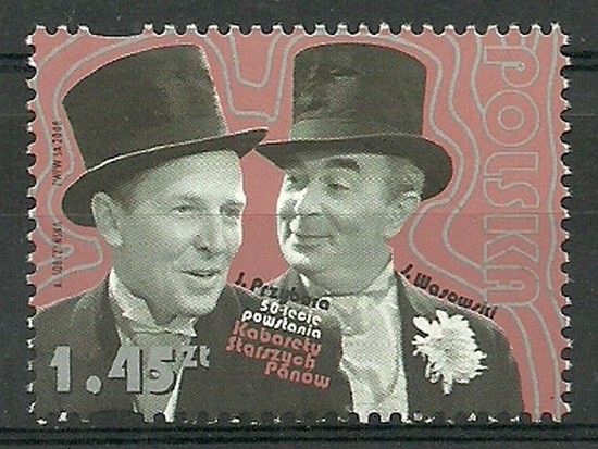Znaczek Polska 2008 Mi 4398 Fi 4248 Czyste **