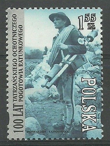 Znaczek Polska 2009 Mi 4457 Fi 4307 Czyste **