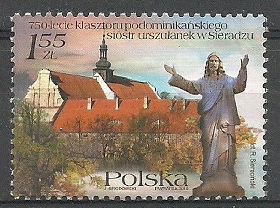 Znaczek Polska 2010 Mi 4487 Fi 4337 Czyste **