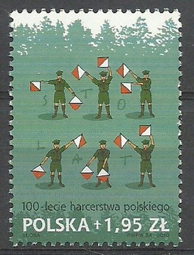 Znaczek Polska 2010 Mi 4490 Fi 4340 Czyste **
