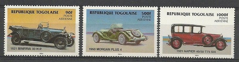 Znaczek Togo 1984 Mi 1797-1799 Czyste **