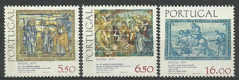 Znaczek Portugalia 1979 Mi 1469-1471 Czyste **