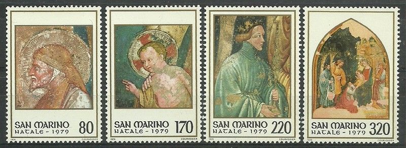 Znaczek San Marino 1979 Mi 1201-1204 Czyste **