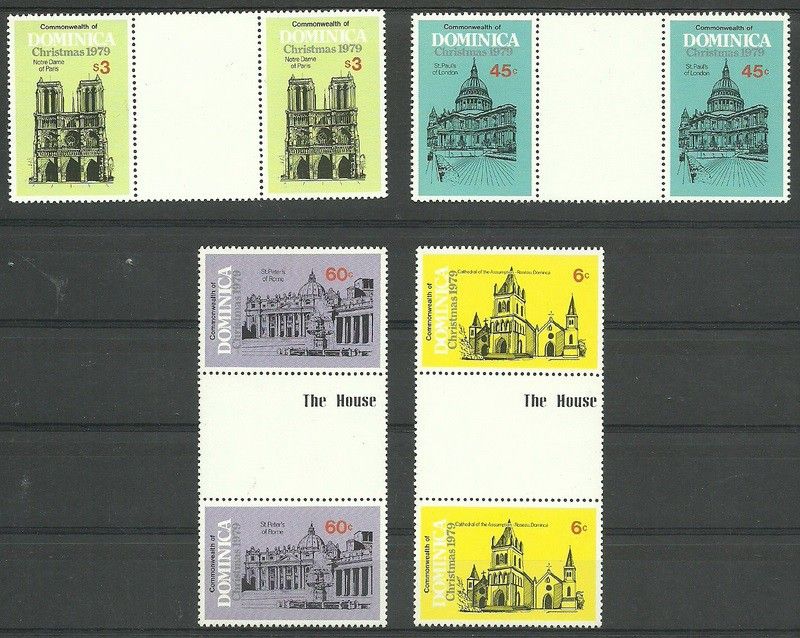 Znaczek Dominika 1979 Mi 651-654 Czyste **