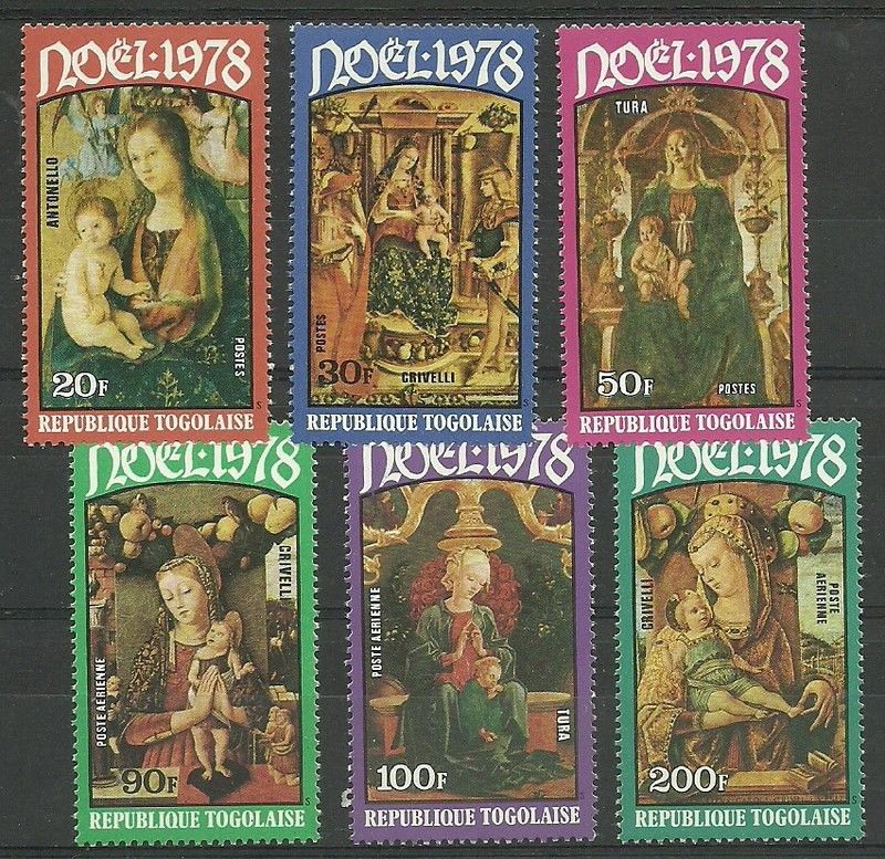 Znaczek Togo 1978 Mi 1334-1339 Czyste **