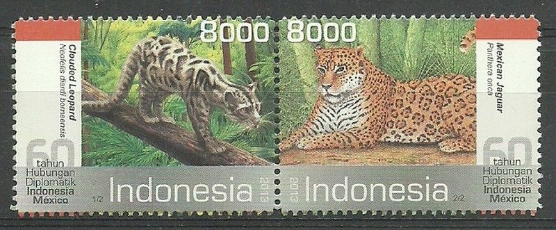 Znaczek Indonezja 2013 Mi 3067-3068 Czyste **