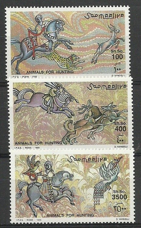 Znaczek Somalia 1999 Mi 742-744 Czyste **