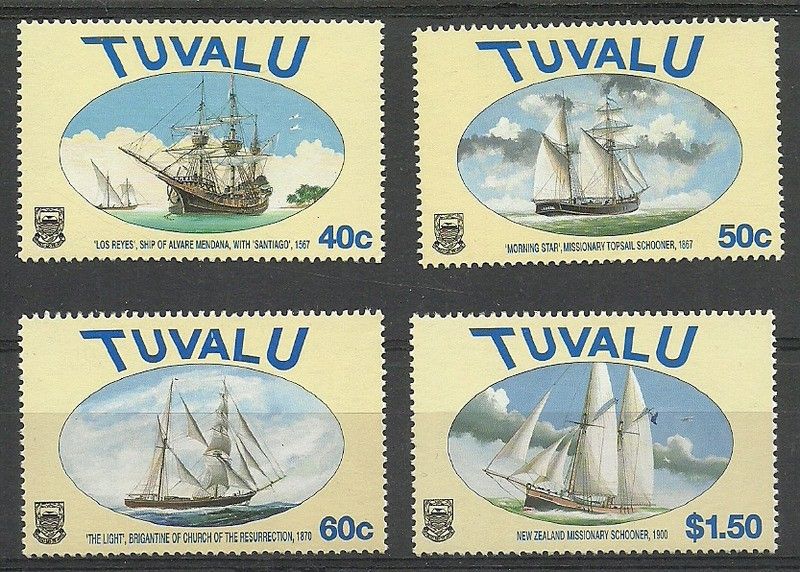 Znaczek Tuvalu 1998 Mi 801-804 Czyste **