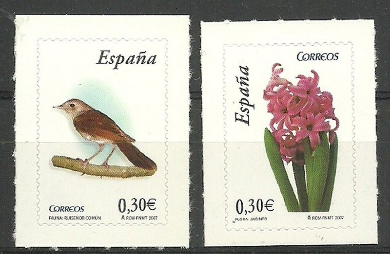 Znaczek Hiszpania 2007 Mi 4236-4237 Czyste **