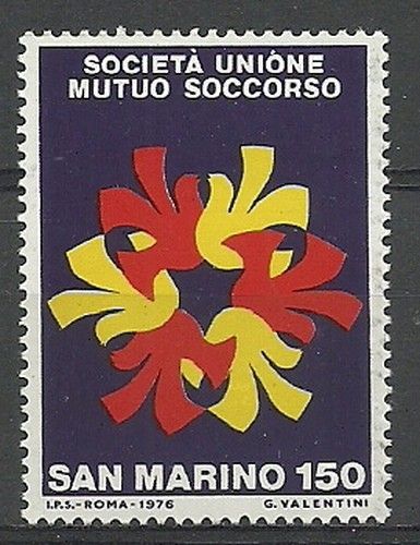 Znaczek San Marino 1976 Mi 1121 Czyste **