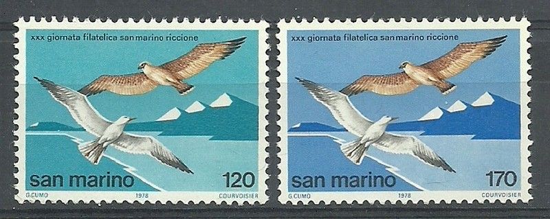 Znaczek San Marino 1978 Mi 1158-1159 Czyste **