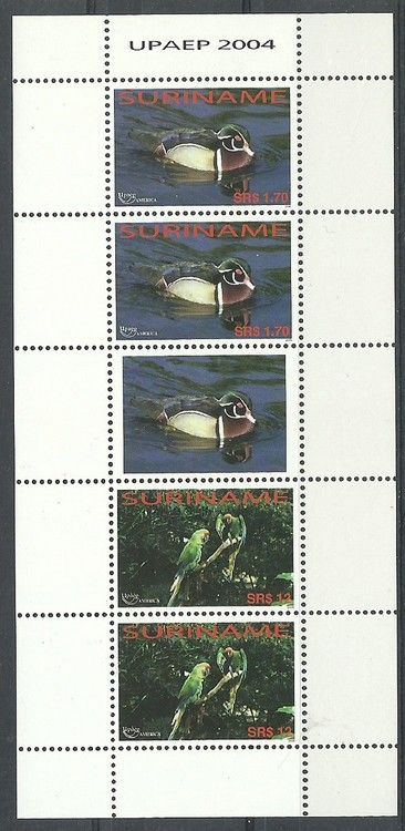 Znaczek Surinam 2004 Mi ark 1949-1950 Czyste **