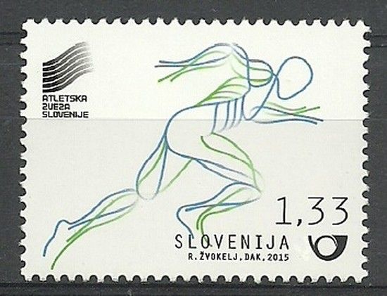 Znaczek Słowenia 2015 Mi 1156 Czyste **