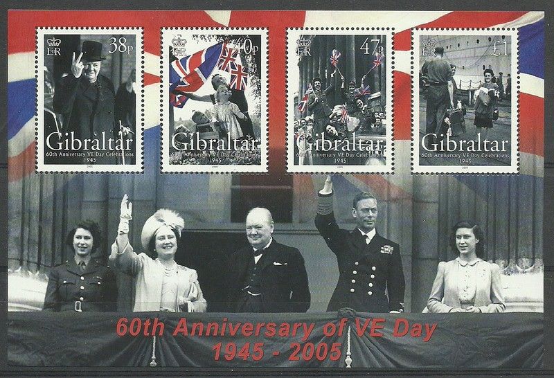 Znaczek Gibraltar 2005 Mi bl 66 Czyste **