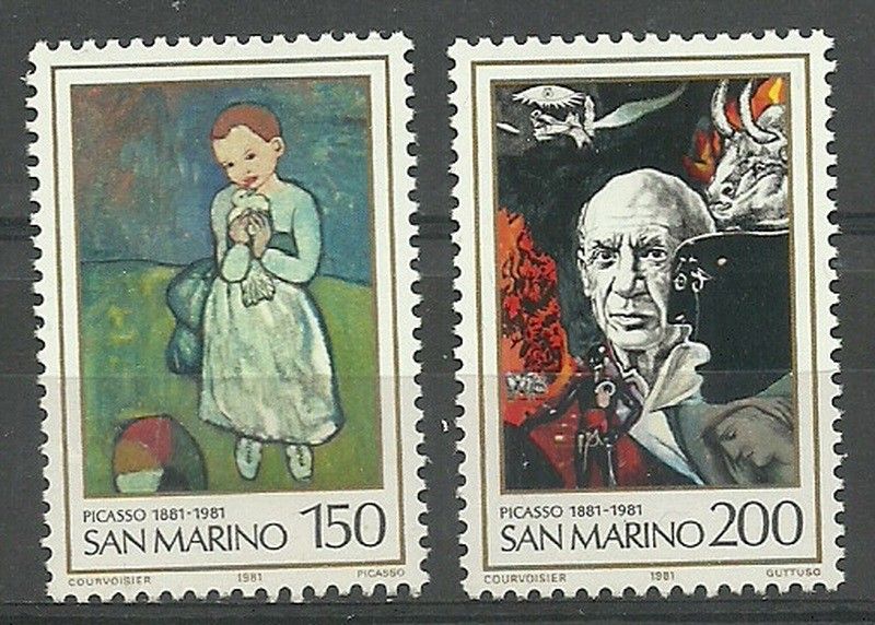 Znaczek San Marino 1981 Mi 1242-1243 Czyste **