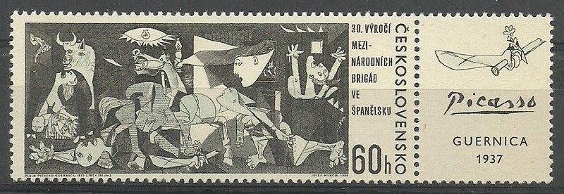 Znaczek Czechosłowacja 1966 Mi zf 1637 Czyste **