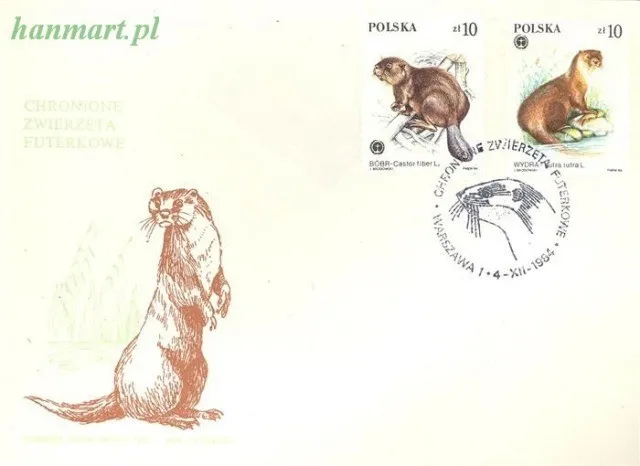 Znaczek Polska 1984 Mi 2946-2951 Fi 2798-2803 FDC
