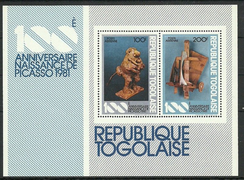 Znaczek Togo 1981 Mi bl 83 Czyste **