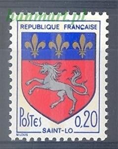 Znaczek Francja 1966 Mi 1570y Czyste **