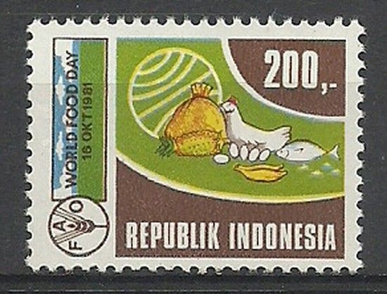Znaczek Indonezja 1981 Mi 1026 Czyste **