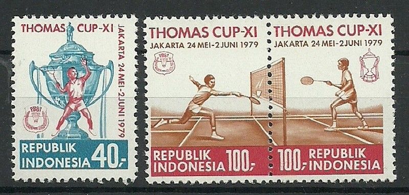 Znaczek Indonezja 1979 Mi 920-922 Czyste **