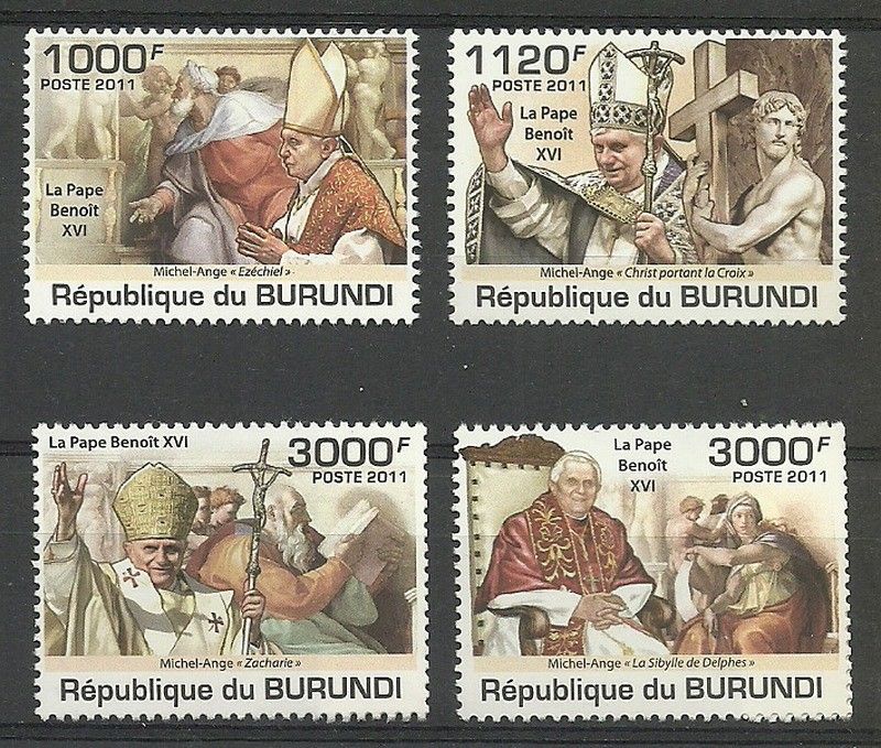Znaczek Burundi 2011 Mi 2186-2189 Czyste **