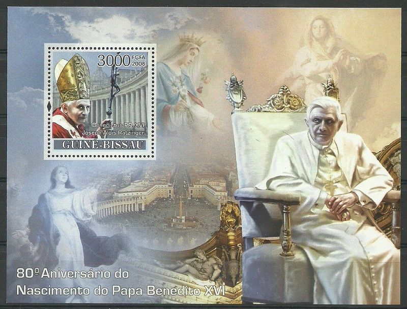 Znaczek Gwinea Bissau 2008 Mi bl 633 Czyste **