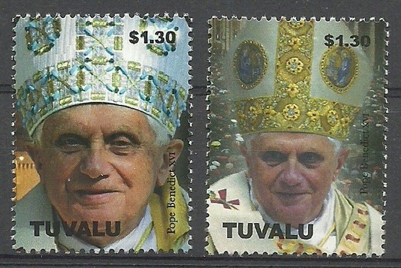 Znaczek Tuvalu 2010 Mi 1668-1669 Czyste **