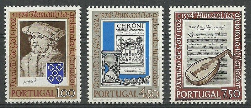 Znaczek Portugalia 1974 Mi 1228-1230 Czyste **