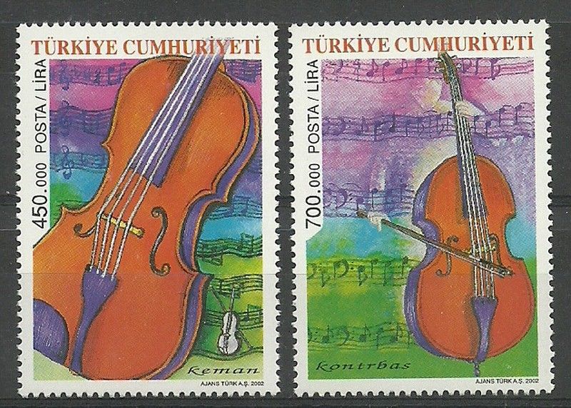 Znaczek Turcja 2002 Mi 3321-3322 Czyste **