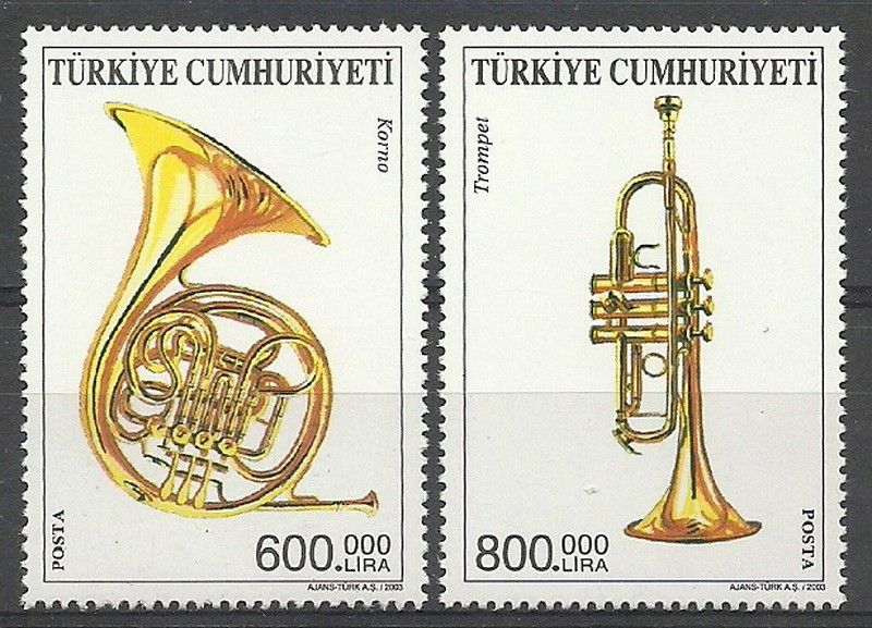 Znaczek Turcja 2003 Mi 3355-3356 Czyste **