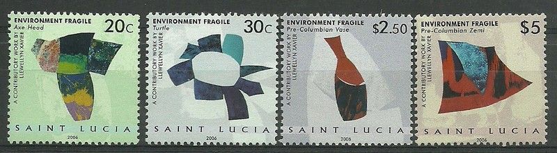 Znaczek Saint Lucia 2006 Mi 1251-1254 Czyste **