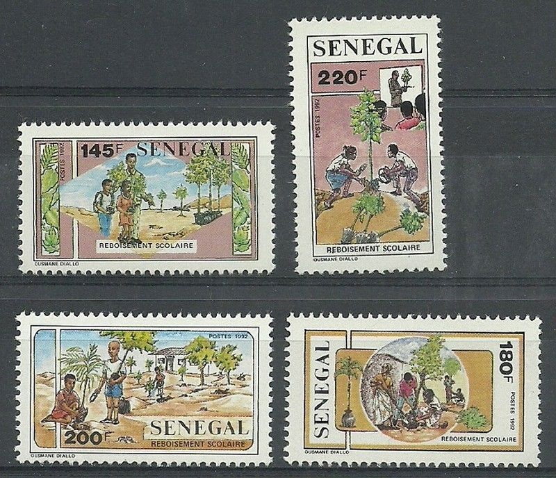 Znaczek Senegal 1992 Mi 1195-1198 Czyste **
