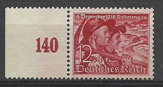 Deutsches Reich / III Rzesza 1938 Mi 685 Czyste **