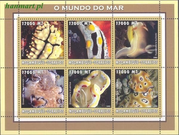 Znaczek Mozambik 2002 Mi 2602-2607 Czyste **